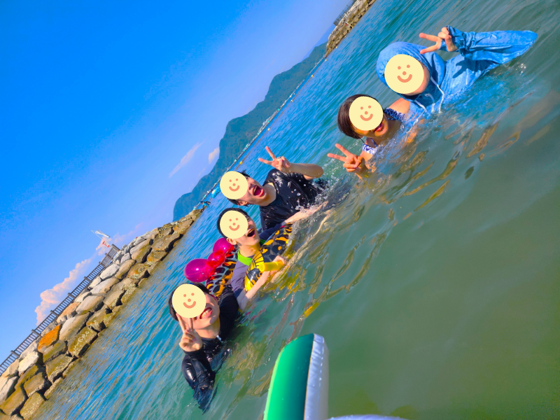 ふらのあイベント　海水浴